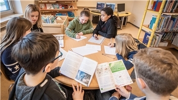 Die Redaktion der Schülerzeitung „Schnackblatt“ wurde für ihre herausragende Arbeit ausgezeichnet.