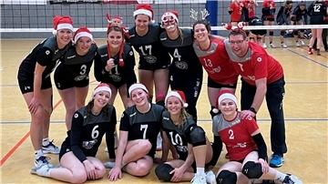 Die Regionalliga-Volleyballerinnen des TuS Zeven freuen sich auf die kurze Winterpause in der Regionalliga-Saison.