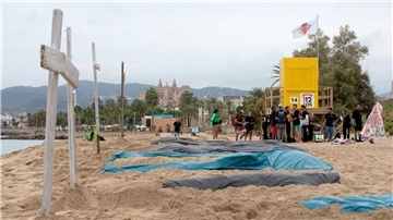 Streik der Rettungsschwimmer auf Mallorca und Ibiza Die Rettungsschwimmer warnen vor einer möglichen Zunahme der Todesfälle durch Ertrinken.