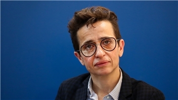 Die russisch-amerikanische Journalistin Masha Gessen erhielt Kritik für Äußerungen im „The New Yorker“.