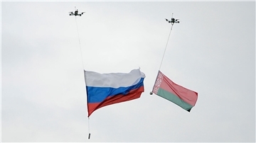 Die russische Armee kooperiert eng mit den Streitkräften von Belarus. 