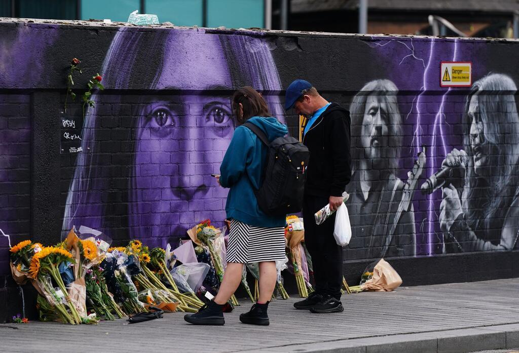 Die „Sabbath Wall“ in Birmingham war erst kurz vor dem letzten Konzert enthüllt worden. 