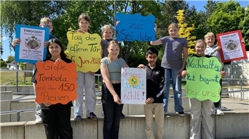 Die Schülerschaft der Bremervörder Findorff-Realschule freuen sich auf viele Besucherinnen und Besucher.