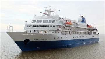 Die „Seaventure“ war von 1993 bis 2020 als „Bremen“ für Hapag-Lloyd Cruises unterwegs