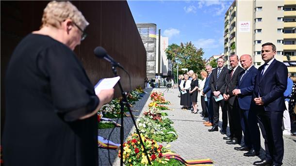 Die SED-Opferbeauftragte Evelyn Zupke erinnerte daran, dass Freiheit und Demokratie nicht selbstverständlich sind.