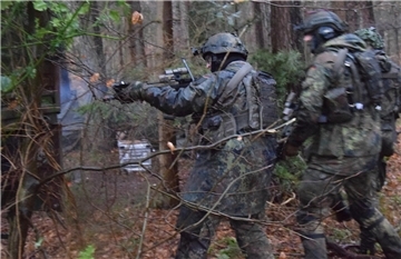 Die Seedorfer Truppe bereitet sich von jeher mit den Übungen im Schwerpunkt auf den Kampf vor.