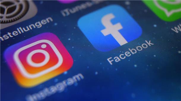 Die Smartphone-Apps von Instagram und Facebook.
