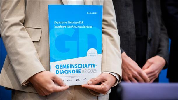 Die sogenannte Gemeinschaftsdiagnose wird von führenden Wirtschaftsinstituten erstellt.