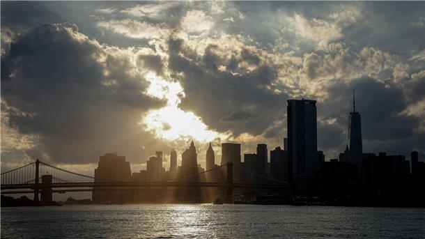 Die Stadt New York ist berühmt für ihre Hochhäuser.