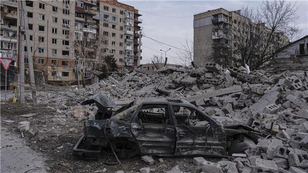 Selenskyj: Lage in Pokrowsk hart, in Kupjansk etwas besser Die Stadt Pokrowsk ist seit Monaten umkämpft und schwer zerstört. (Archivbild)