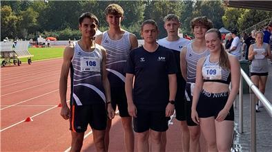 Linus Hennig aus Wense ist Landesmeister im Diskuswurf in der Altersklasse U18 LAV Zeven