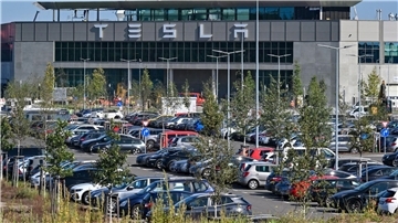 Die Tesla Gigafactory Berlin-Brandenburg.