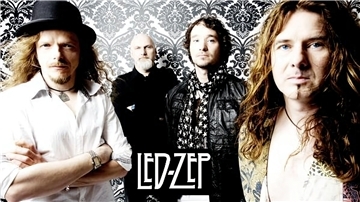 Die Tribute-Band Led Zep nimmt die Zuhörer mit auf eine musikalische Zeitreise.