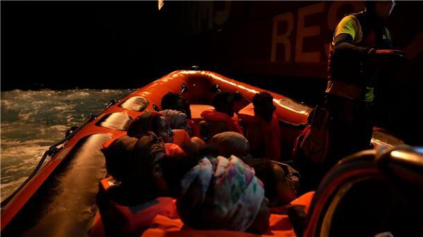 Türkische Küstenwache rettet 81 Migranten aus Seenot Die türkische Küstenwache hat Dutzende Migranten gerettet (Symbolbild).