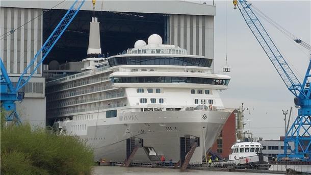 Die Übergabe der „Silver Nova“ an die Reederei soll im Hochsommer in Bremerhaven erfolgen.