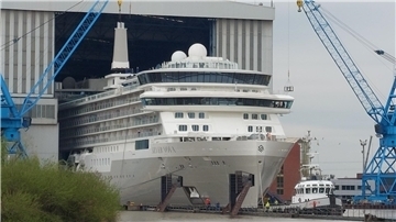 Die Übergabe der „Silver Nova“ an die Reederei soll im Hochsommer in Bremerhaven erfolgen.