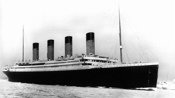 Suche nach Tauchboot: Sorge um verbleibenden Sauerstoff Die überreste des gesunkenen Luxusdampfers „Titanic“ liegen in rund 3800 Metern Tiefe (undatiertes Archivfoto).
