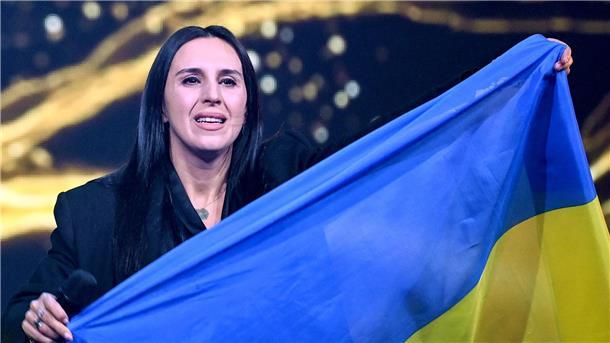 Die ukrainische Sängerin Jamala während der Show „Germany 12 Points - der deutsche ESC-Vorentscheid“ im März vergangenen Jahres.
