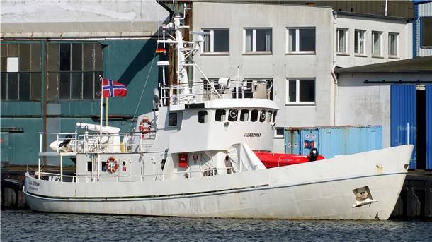 Die „Ulla Rinman“ nimmt am Sonntag wieder Kurs von Bremerhaven nach Spitzbergen.