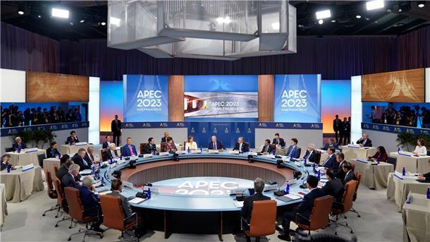 Apec-Gruppe uneins zu Kriegen in Ukraine und Gaza Die USA sind beim diesjährigen Apec-Gipfel Gastgeber.