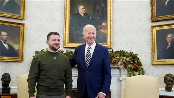 Die USA sind der wichtigste Verbündete im Abwehrkampf der Ukraine gegen die russische Invasion.
