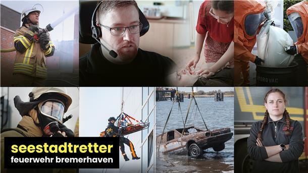 Bilder von der Feuerwehr Bremerhaven