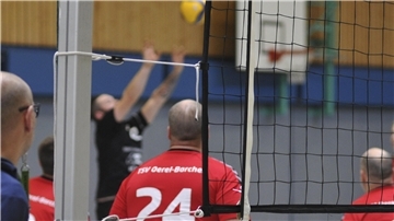 Die Volleyballer des TSV Oerel/Barchel feierten am Sonnabend zwei Siege gegen höher platzierte Teams.