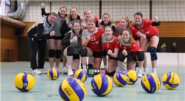 Oberliga 2 Volleyballerinnen des TuS Zeven