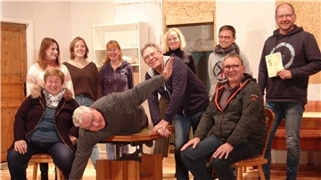 Die Waddenser Theaterspieler fiebern der Premiere entgegen. Diesmal sollte nichts dazwischenkommen.