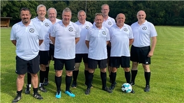 Walking Football-Mannschaft des TuS Zeven
