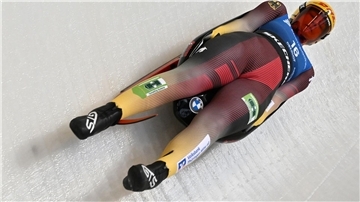 Die WM-Zweite Merle Fräbel kommt beim Weltcup in Pyeongchang auf Rang zwei.