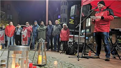Die zentrale Gedenkveranstaltung wird am 9. November ab 18 Uhr auf dem Marktplatz stattfinden.