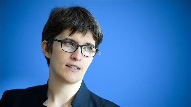 „Die Zukunft der Ukraine liegt in der EU“, so die Europastaatsministerin Anna Lührmann.