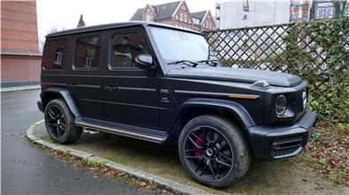 Dieser Mercedes G63 AMG war der Bremerhavener Polizei vom Hof gestohlen worden.