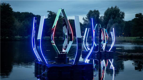 Dieses Jahr präsentieren bei der Lichternacht im Speckenbütteler Park wieder Künstler ihre leuchtenden Werke.