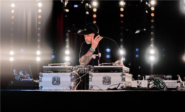DJ Stylewarz sorgte für gute Stimmung.