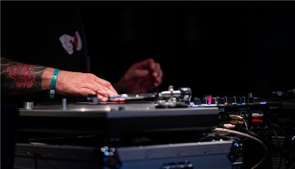 DJ Stylewarz sorgte für gute Stimmung.