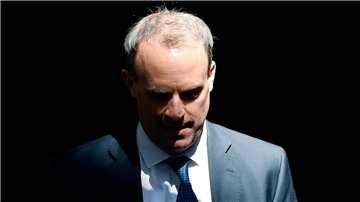 Dominic Raab galt einst als enger Verbündeter von Rishi Sunak.
