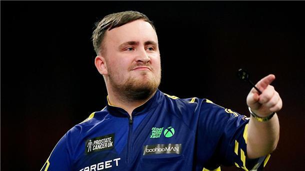Dominiert weiter auf der Tour: Weltmeister Luke Littler.