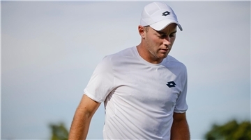 Dominik Koepfer wird in diesem Jahr nicht in Wimbledon aufschlagen können.