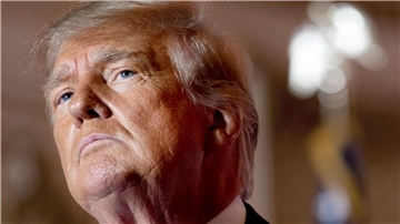 Donald Trump, ehemaliger US-Präsident, in seinem Anwesen Mar-a-Lago im US-Bundesstaat Florida.