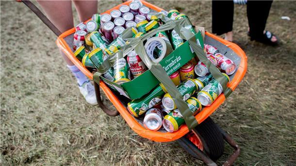 Dosenbier legt zu Dosenbier ist gerade bei der jüngeren Generation beliebt. (Archivbild)