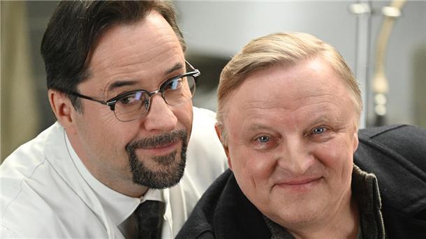 Dream-Team vom Münsteraner „Tatort“: Die Schauspieler Jan Josef Liefers (l.) und Axel Prahl.