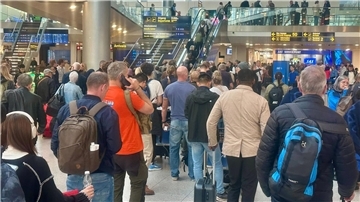 Drohnenalarm hatte Anfang vergangener Woche zu Chaos am Flughafen Kopenhagen geführt. (Archivbild)