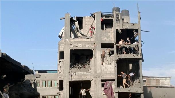 Dschabalia ist nach UN-Angaben das größte Flüchtlingslager im Gazastreifen.
