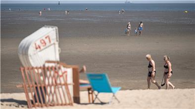Durch die Wattflächen in Cuxhaven (Foto) und an der Wurster Nordseeküste kommt es an den Stränden weniger zu Ballungen.