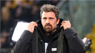 Dynamo-Trainer Thomas Stamm hadert mit der Chancenverwertung.