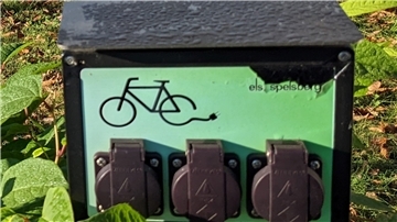 E-Bike-Ladestation