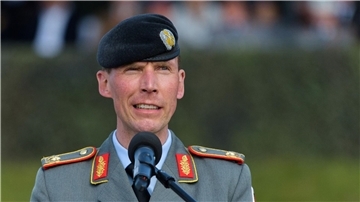 Ehemaliger Brigadekommandeur der Panzerlehrbrigade 9 und jetziger Leiter des Sonderstabes Ukraine im deutschen Verteidigungsministerium: Christian Freuding.