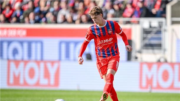 „Junger Bursche“ mit großer Zukunft: Wanner vor U21-Debüt Ein Aufsteiger der Saison: Heidenheims Paul Wanner.